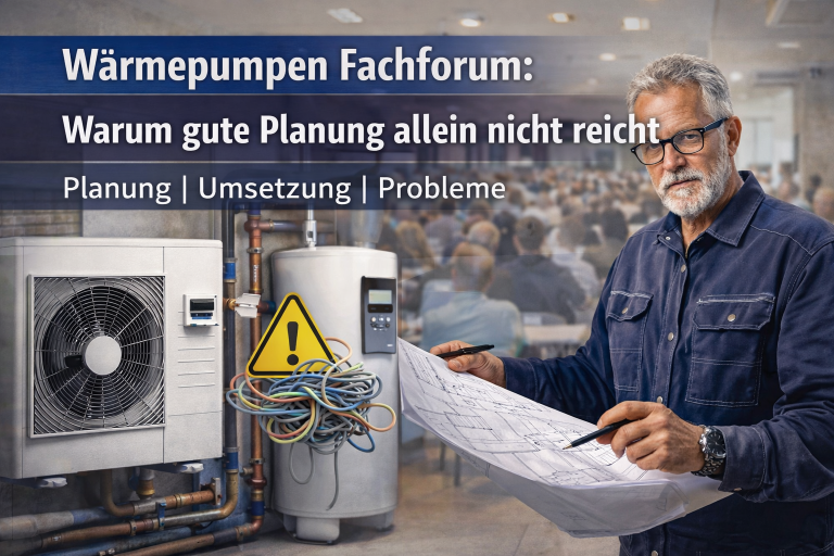 Wärmepumpen Planung und Umsetzung im Fokus
